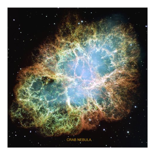 Impression Photo Nebula du crabe (Devant)