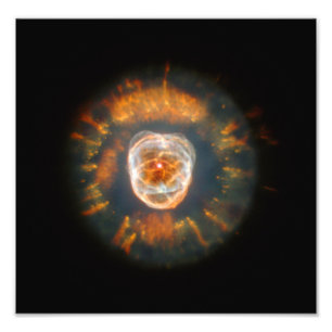 Impression Photo Nébuleuse esquimaude (télescope de Hubble)