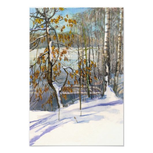 Impression Photo Neige (Devant)