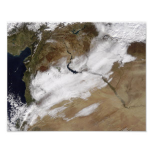 Impression Photo Neige en Syrie