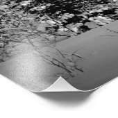 Impression Photo Neige hivernale (Coin)