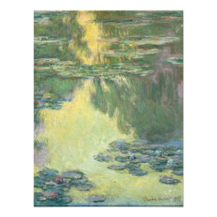 Impression Photo Nénuphar Vintage Claude Monet 1907
