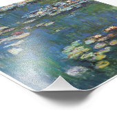 Impression Photo Nénuphars, l'un des nombreux tableaux de Claude Mo (Coin)