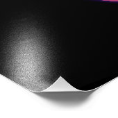 Impression Photo Neon Infinity Symbol with Glowing Hummingbird (Coin)