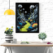 Impression Photo Neon Nocturne