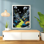 Impression Photo Neon Nocturne