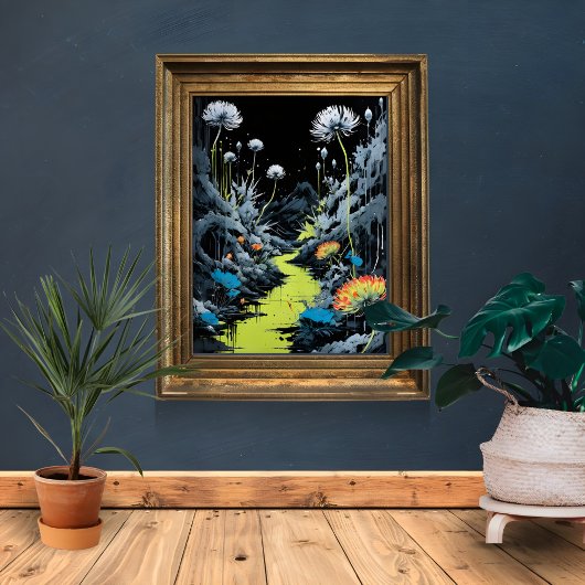 Impression Photo Neon Nocturne