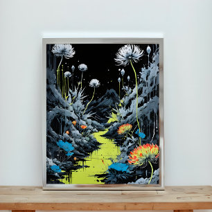 Impression Photo Neon Nocturne