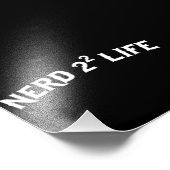 Impression Photo Nerd pour la vie (Coin)