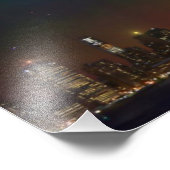 Impression Photo New York by Night (Coin)