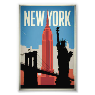 Impression Photo New York USA vintage
