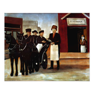 Impression Photo Niko Pirosmani, peintre géorgien