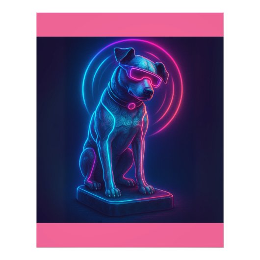 Impression Photo Nipper Futuriste RCA Victor Chien (Devant)