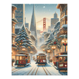 Impression Photo Noël à San Francisco – Golden Gate