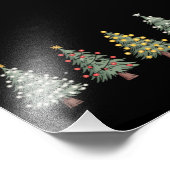 Impression Photo Noël Arbre cadeau de vacances hiver (Coin)