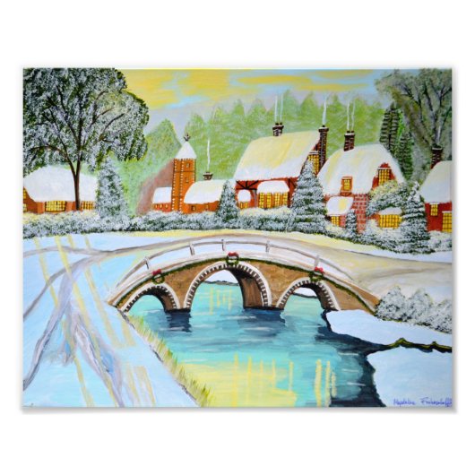 Impression Photo Noël hiver (Devant)