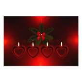 Impression Photo Noël Red Wreath (Devant)