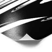 Impression Photo Noir et Blanc Moderne (Coin)