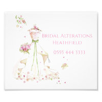 Nom personnalisé Blushing Bride in Bloom Bride to