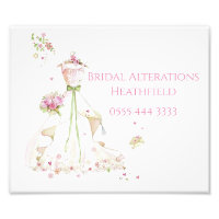Nom personnalisé Blushing Bride in Bloom Bride to