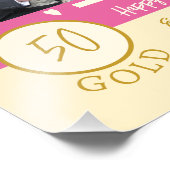 Impression Photo Noms personnalisés rose pour anniversaire de maria (Coin)