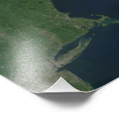 Impression Photo Nord-Est des États-Unis et du Canada (Coin)