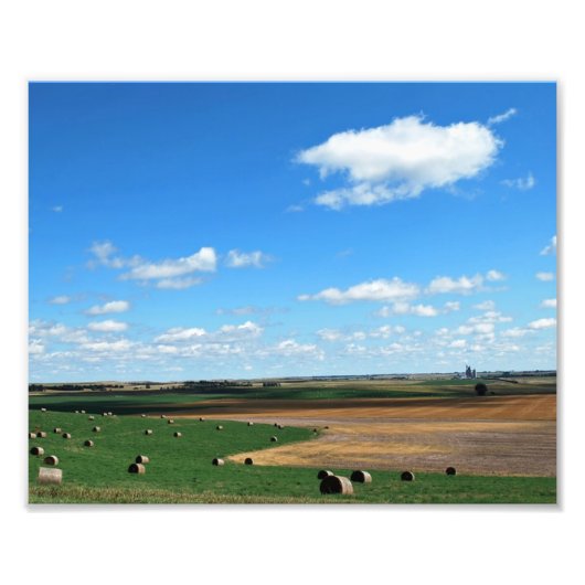Impression Photo North Dakota Farm Land Nord de I-94 (Devant)