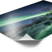 Impression Photo Northern Lights Norvège (Coin)