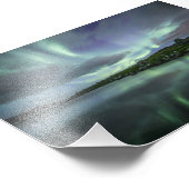 Impression Photo Northern Lights Norvège (Coin)