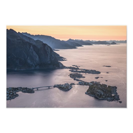 Impression Photo Norvège Lofoten (Devant)