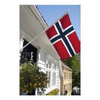 Norvège, Stavanger. Vues historiques du centre-vil