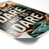 Impression Photo N'osez pas ne pas oser (Coin)