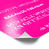 Impression Photo note de travail amusante (Coin)