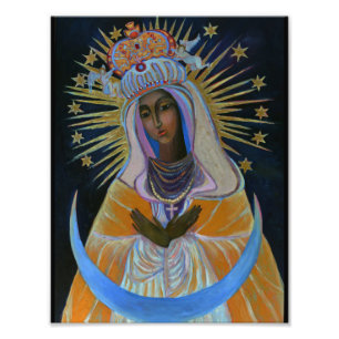 Impression Photo Notre-Dame de la Porte de l'Aube Notre-Dame Vierge