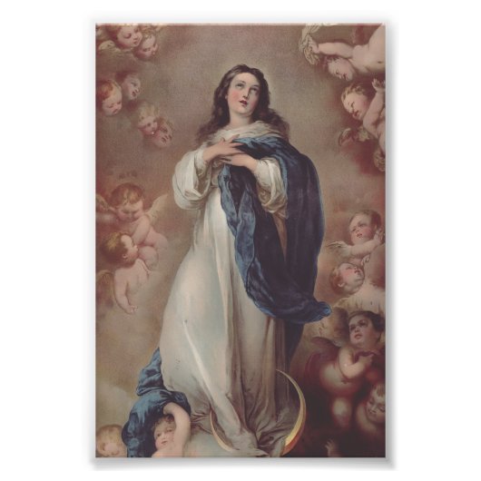 Impression Photo Notre-Dame de l'Immaculée Conception Art (Devant)