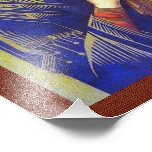 IMPRESSION PHOTO NOTRE MÈRE DE PERPETUAL AIDE SACRED IMAGE (Coin)