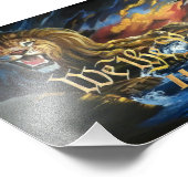 Impression Photo nous le peuple iterum lion (Coin)