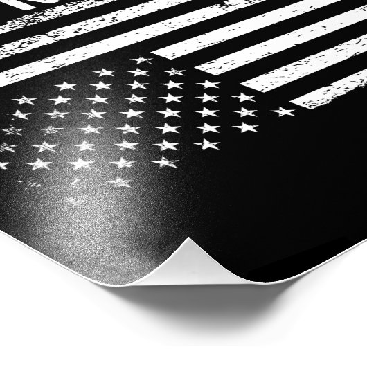 Impression Photo Nous, Le Peuple, Nous N'Avons Pas Le Drapeau Améri (Coin)