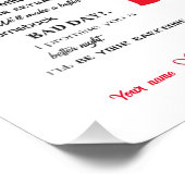 Impression Photo Nous sommes une équipe, cadeau d'anniversaire Mari (Coin)