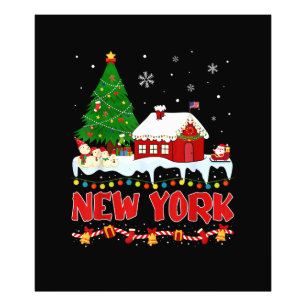 Impression Photo Nouveau Pyjama Lumineux de l'Arbre de Noël de l'Ét