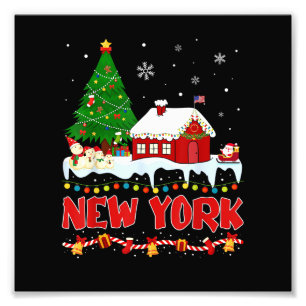Impression Photo Nouveau Pyjama Lumineux de l'Arbre de Noël de l'Ét