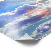 Impression photo nuages (Coin)