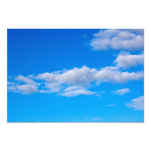 Impression Photo nuages cumulus sur l'ouest de l'Antarctique