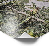 Impression Photo Nuages sur le paysage panoramique du mont Rainier (Coin)