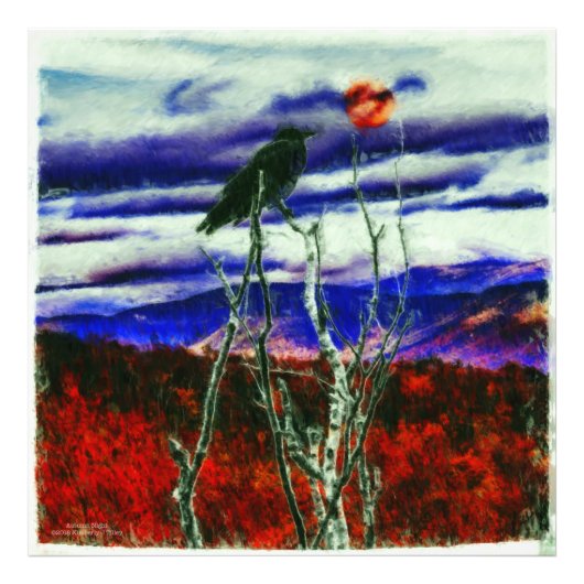 Impression Photo Nuit d'automne (Devant)