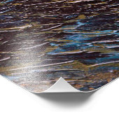 Impression Photo Nuit étoilée sur le Rhône par Vincent Van Gogh (Coin)