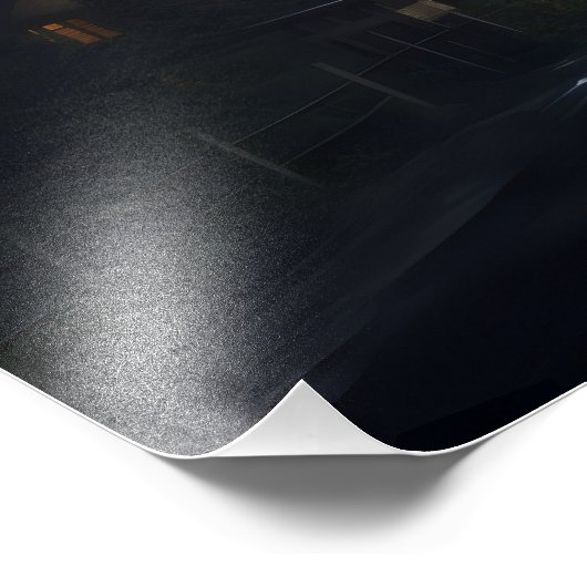 Impression Photo Nuit orageuse (Coin)