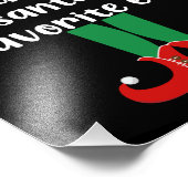 Impression Photo Nurse Santa's Favorite Elf Funny Nurse Christmas (Coin)