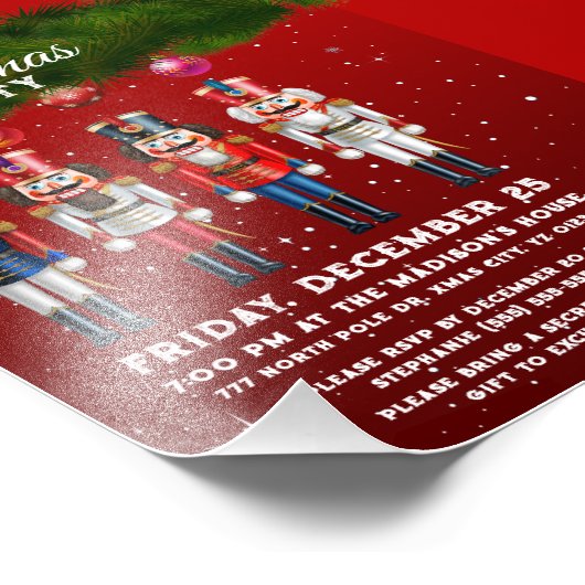 Impression Photo Nutty Nutcrackers Fête de Noël (Coin)