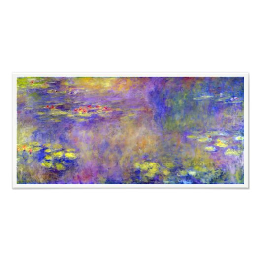 Impression Photo Nymphéas par Claude Monet (Devant)